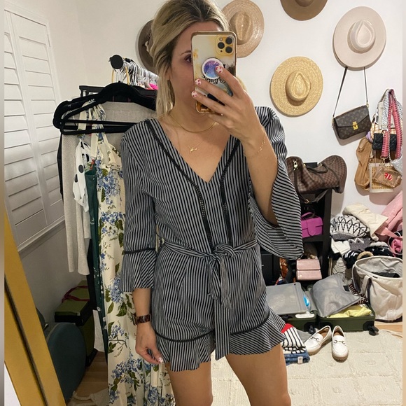 JOA striped romper - Picture 1 of 10